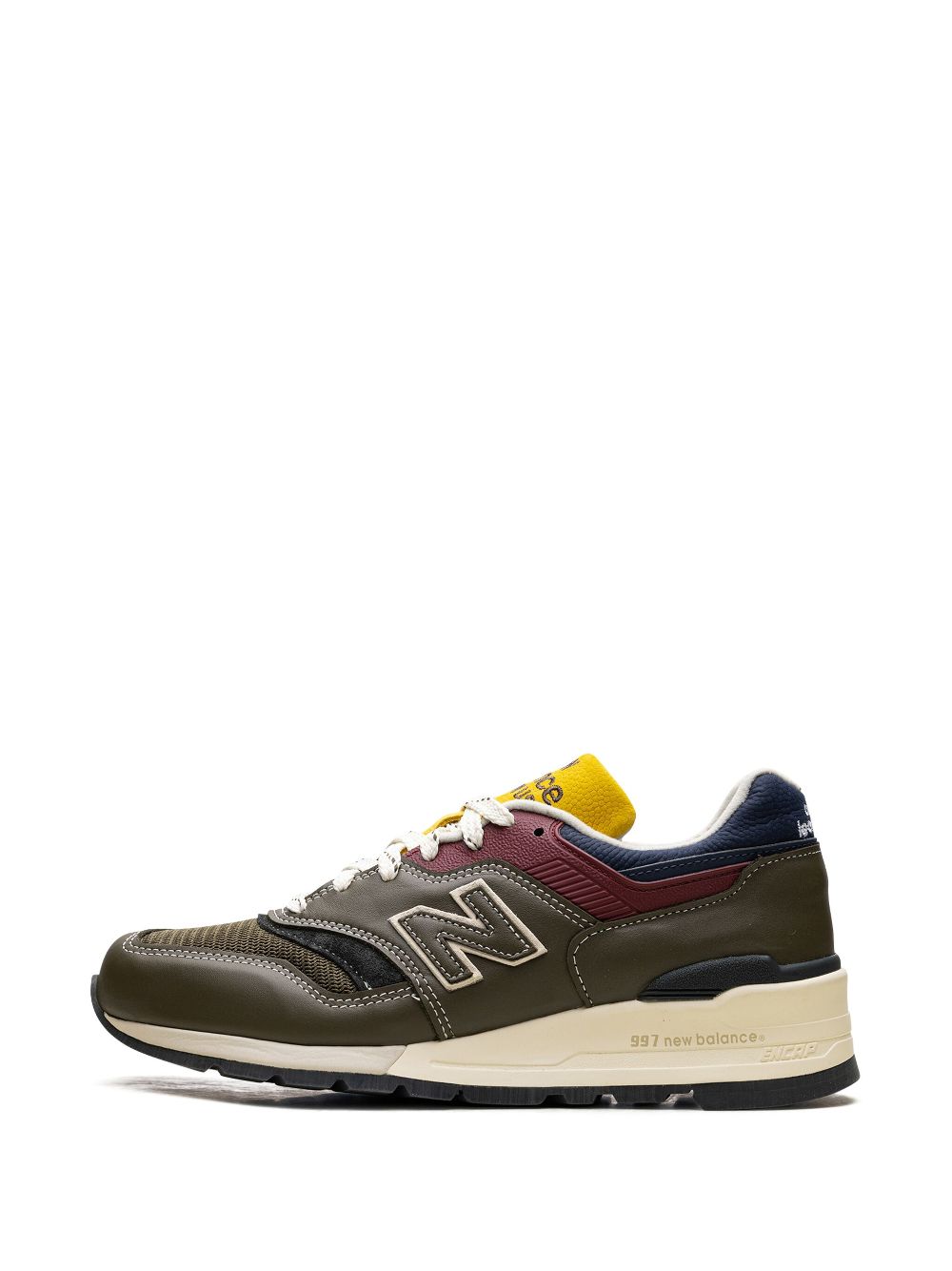 New Balance 997 "Aime Leon Dore Dark Moss Angora" sneakers Green