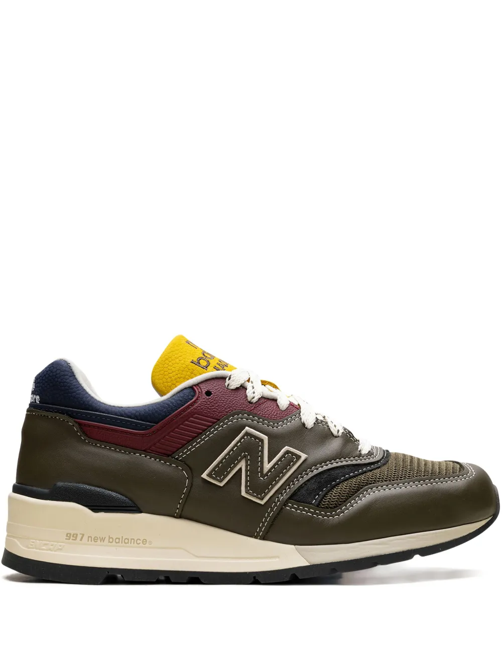 New Balance 997 "Aime Leon Dore Dark Moss Angora" sneakers Green