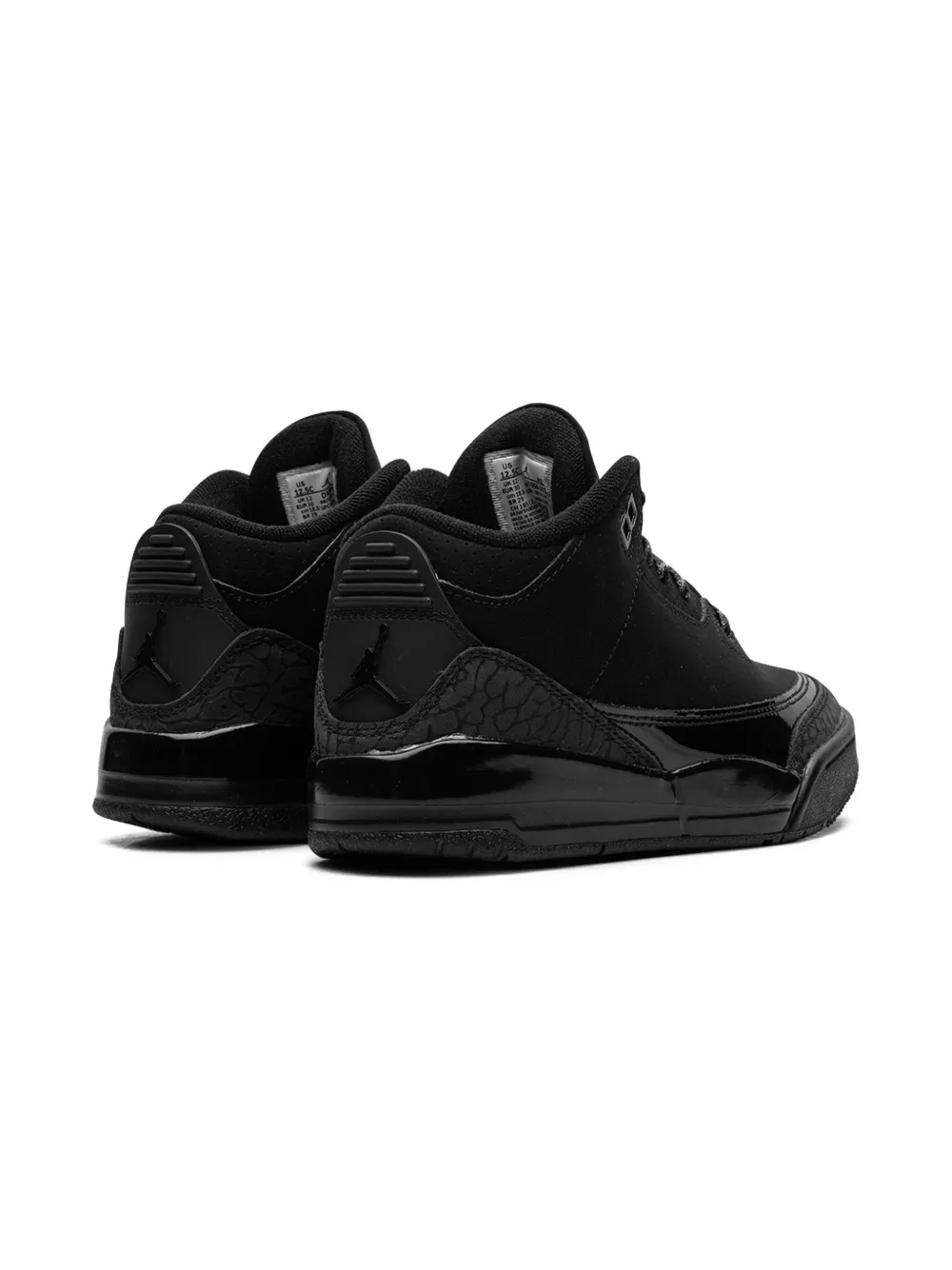 Jordan Kids Air Jordan 3 "Black Cat" sneakers