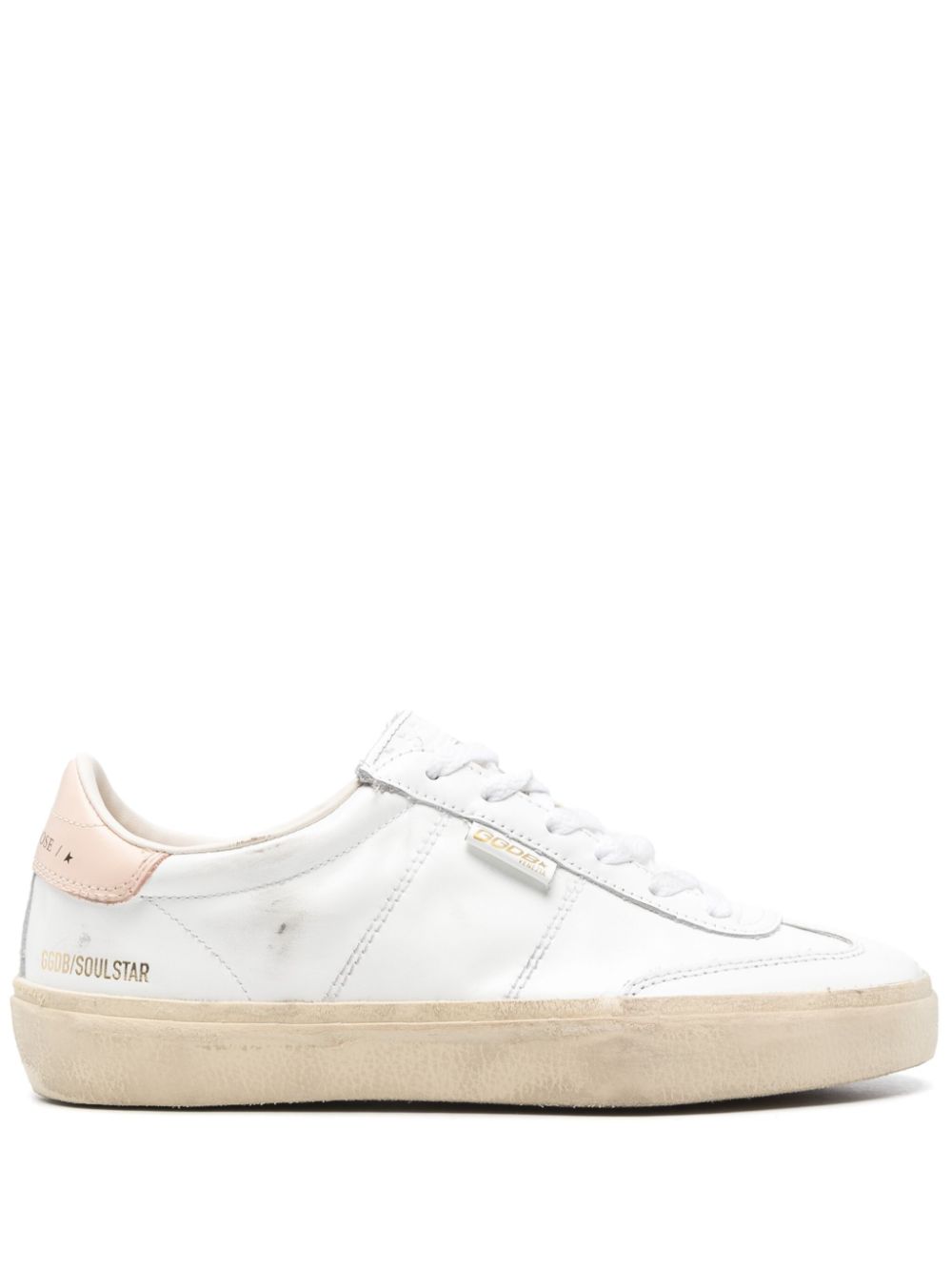 Golden Goose Soul Star suède sneakers Wit