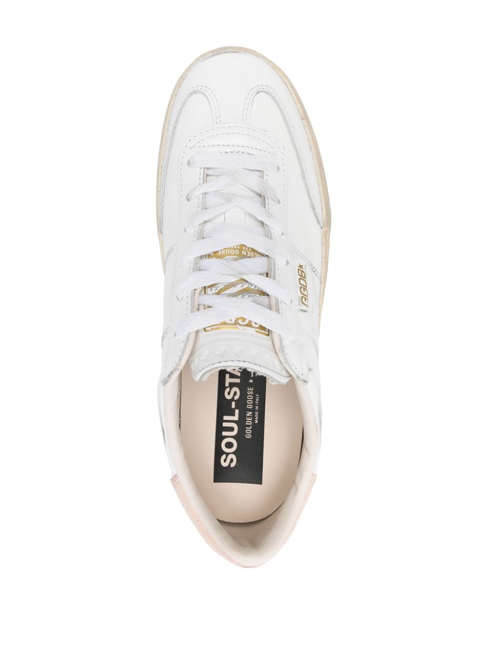 Golden Goose Soul Star suède sneakers Wit