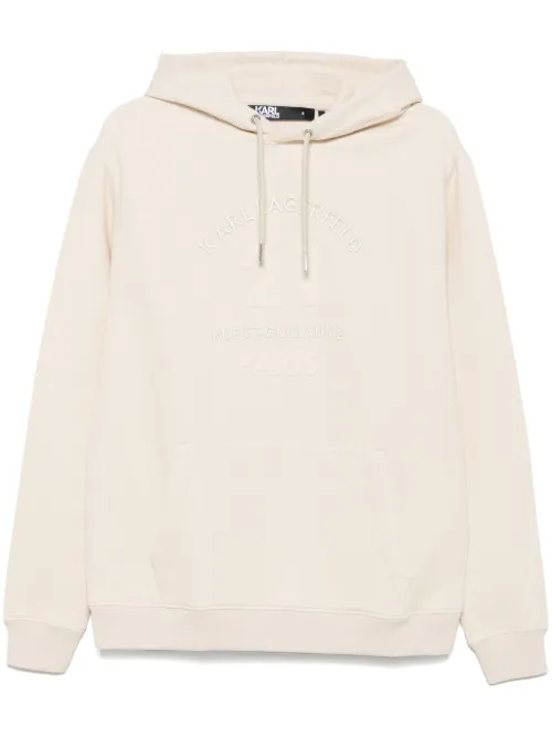Hoodie à logo brodé - Karl Lagerfeld - Modalova