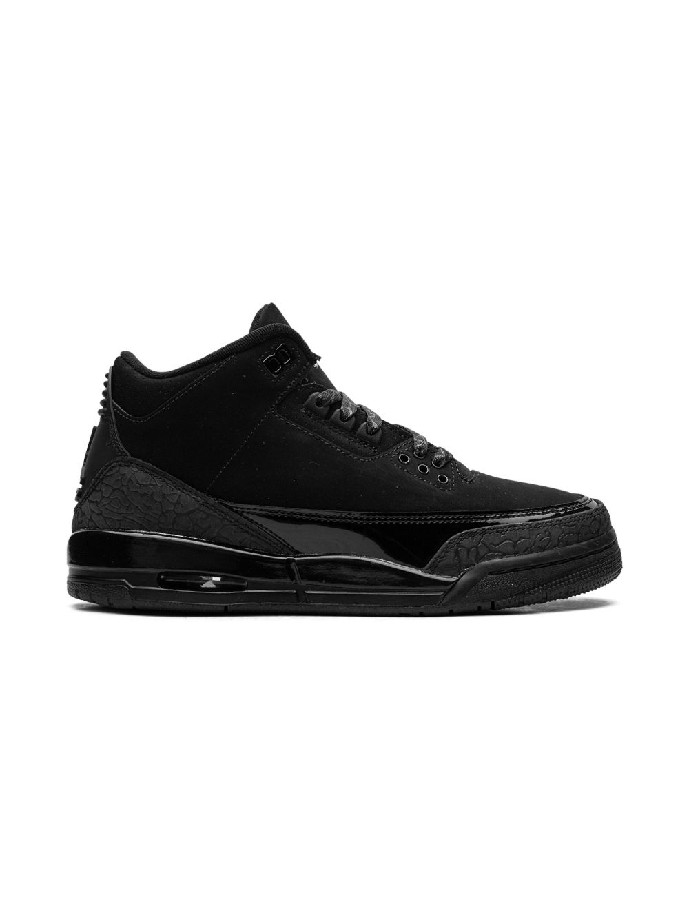 Jordan Kids Air Jordan 3 "Black Cat" sneakers - Zwart