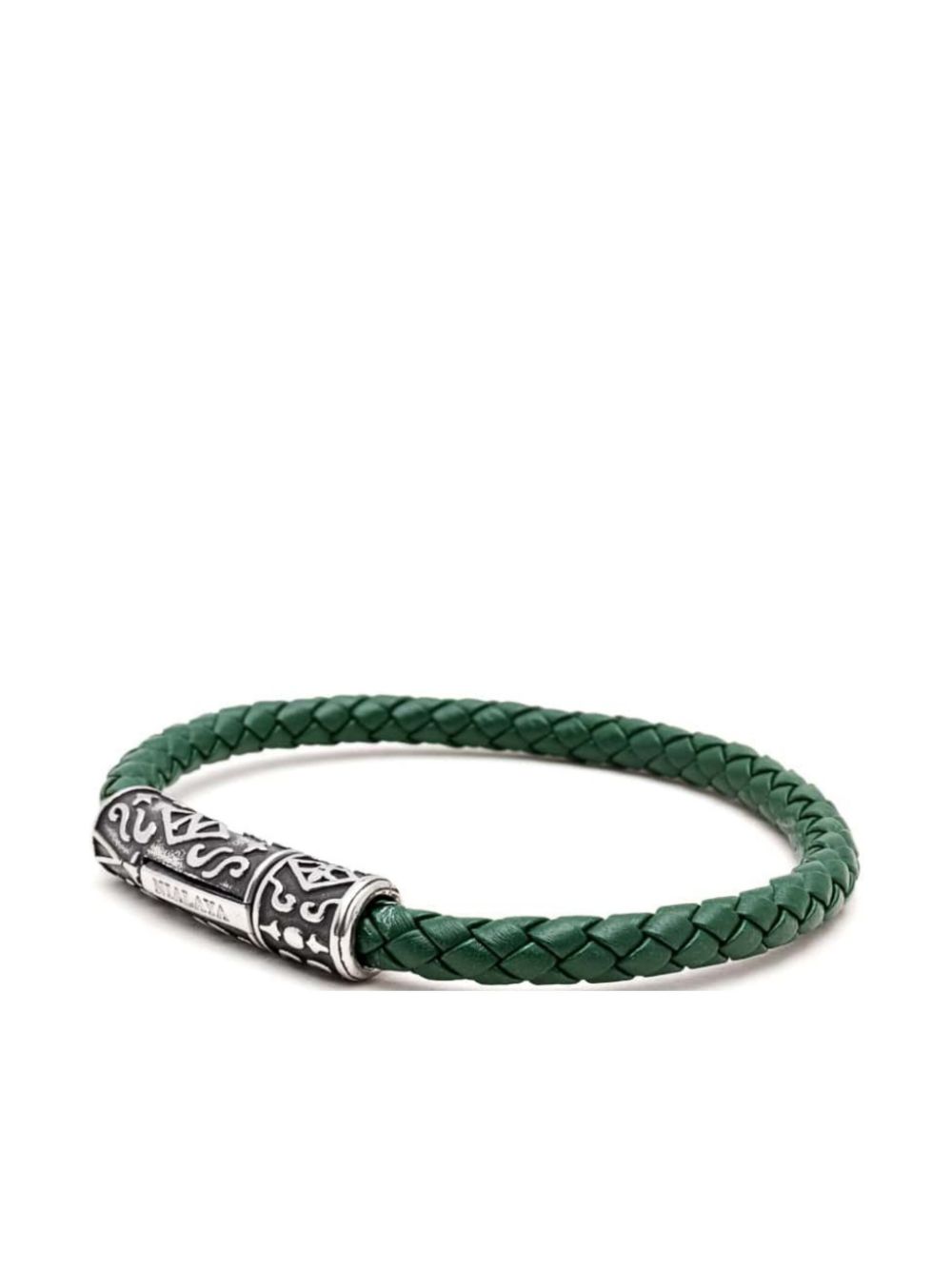 Nialaya Jewelry Armband met koord - Groen