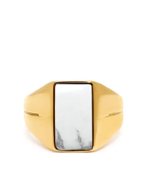 Nialaya Jewelry chevalière gravée