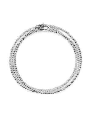 All Blues rope-chain Double Bracelet | Silver | FARFETCH GR