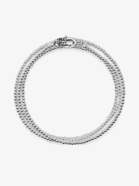 Nialaya Jewelry pulsera de cadena de bolas