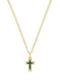 Nialaya Jewelry cross-pendant necklace - Gold