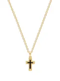 Nialaya Jewelry cross-pendant necklace - Gold