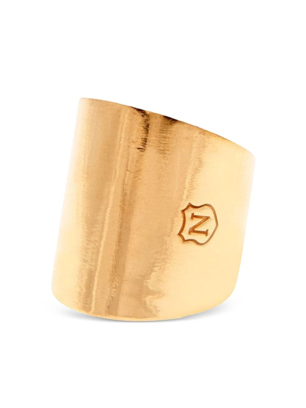 Nialaya Jewelry gold plated brass ring