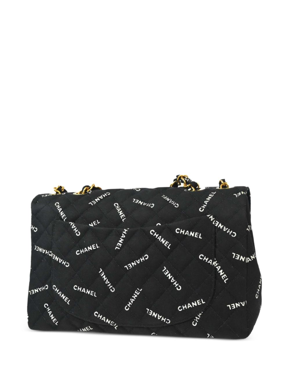 CHANEL Pre-Owned 1995 Maxi Classic Flap schoudertas - Zwart