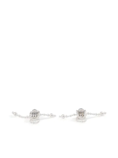 YVMIN aretes con borlas y perla
