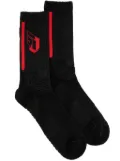 adidas intarsia-knit socks - Black