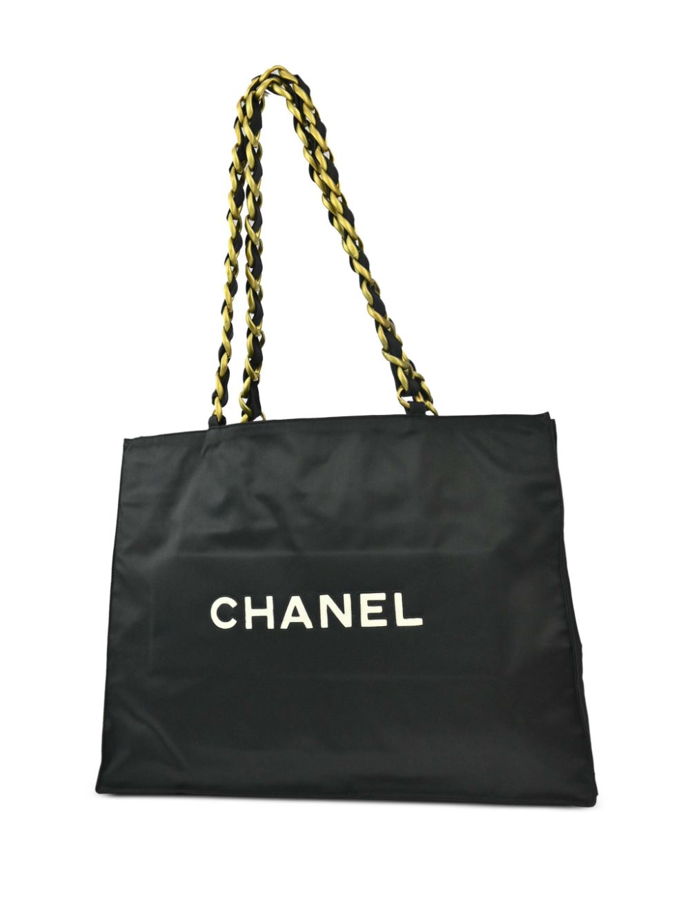 CHANEL Pre-Owned 1992 shopper met CC-logo - Zwart