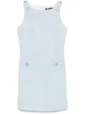 Maje tweed mini dress - Blue