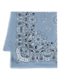 Maje bandana-print scarf - Blue