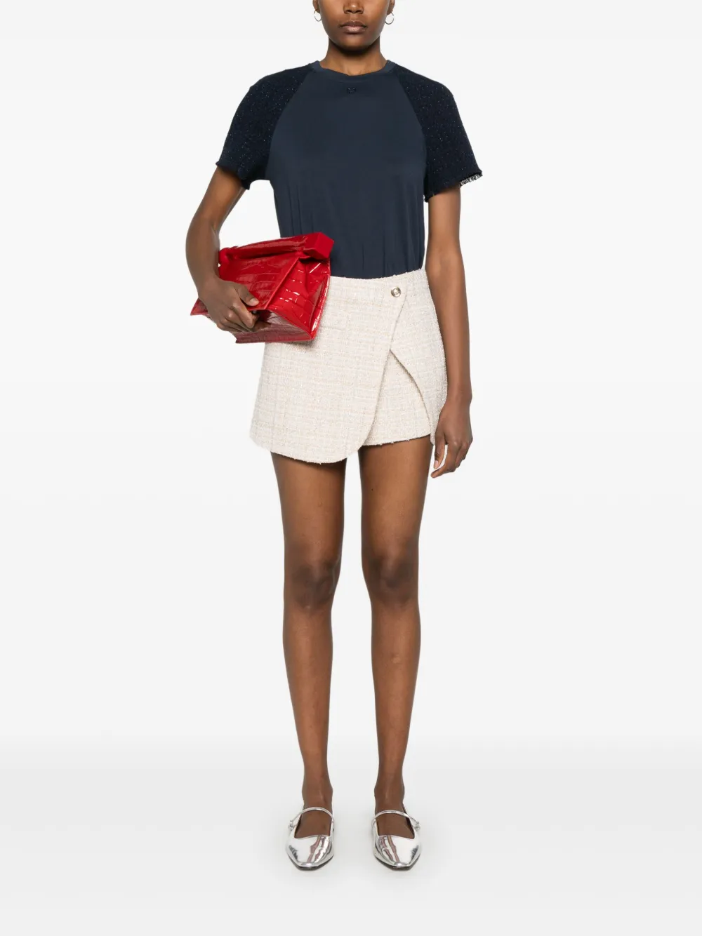 Maje tweed skort | Short Shorts | Image 2