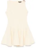 Maje textured mini dress - Yellow