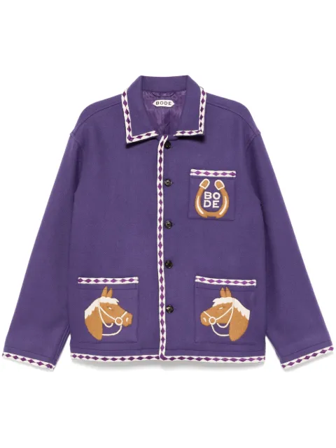 BODE bronco applique jacket