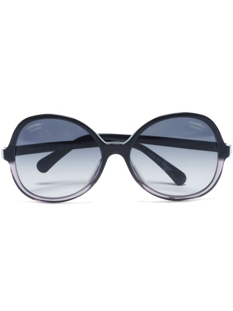 HOT SALE CHANEL 2010 round-frame sunglasses Women