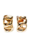 Christian Dior Pre-Owned 1990s chain clip-on earrings - Gold