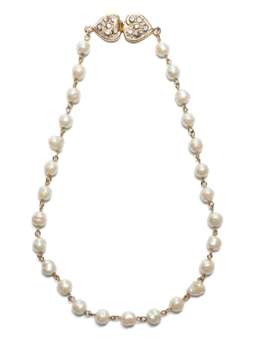 Collier à perles artificielles (années 1990) - Saint Laurent Pre-Owned - Modalova