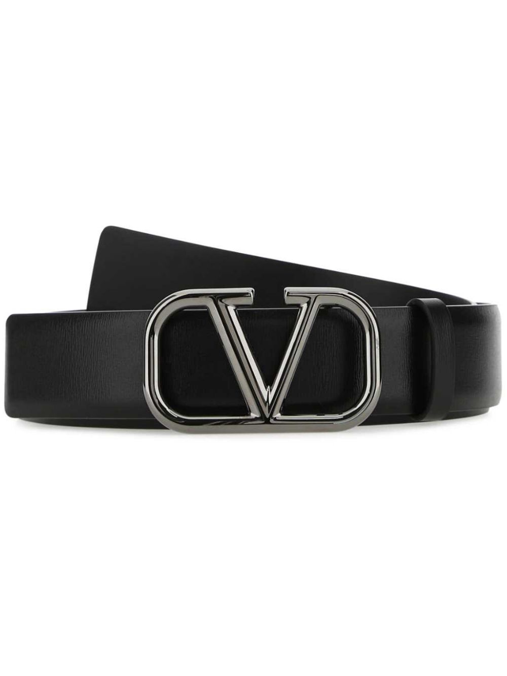 Valentino Garavani Leren riem Zwart