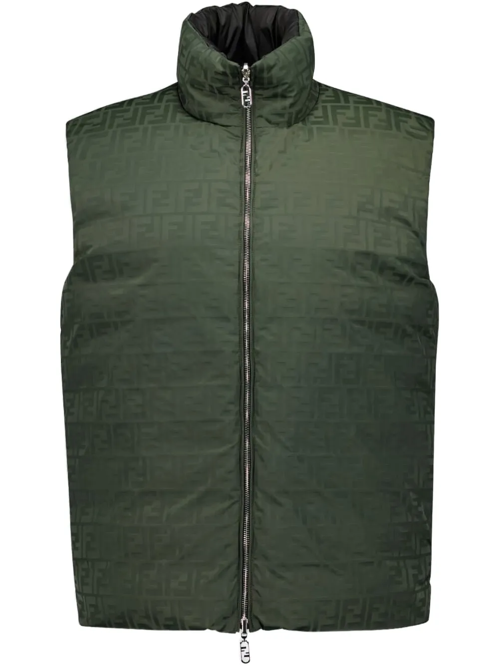 FENDI Omkeerbaar gilet Groen