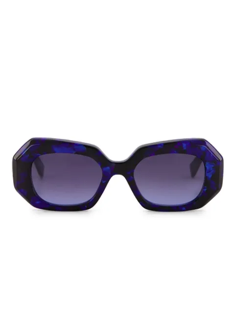 Emmanuelle Khanh geometric-frame gradient sunglasses