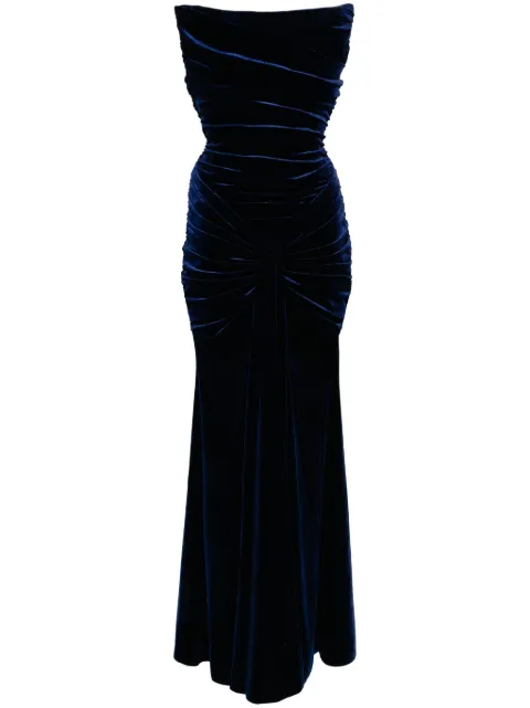 Zeena Zaki draped dress