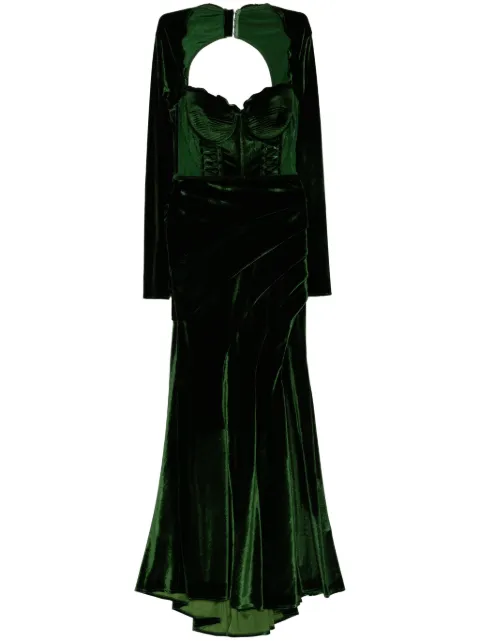 Zeena Zaki velvet dress