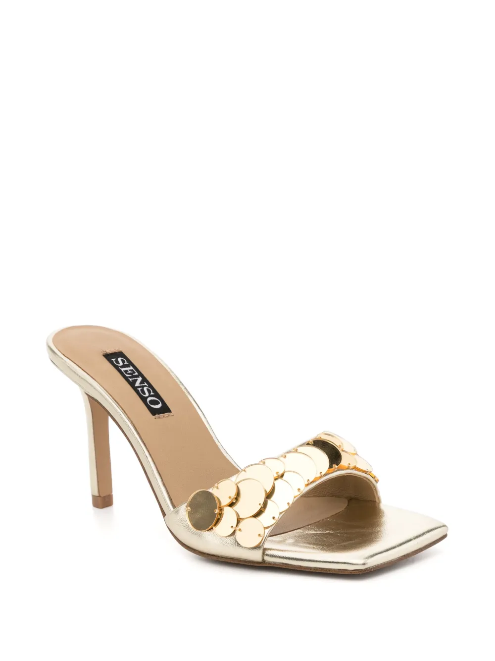 Senso 85 mm Halo sandalen Goud