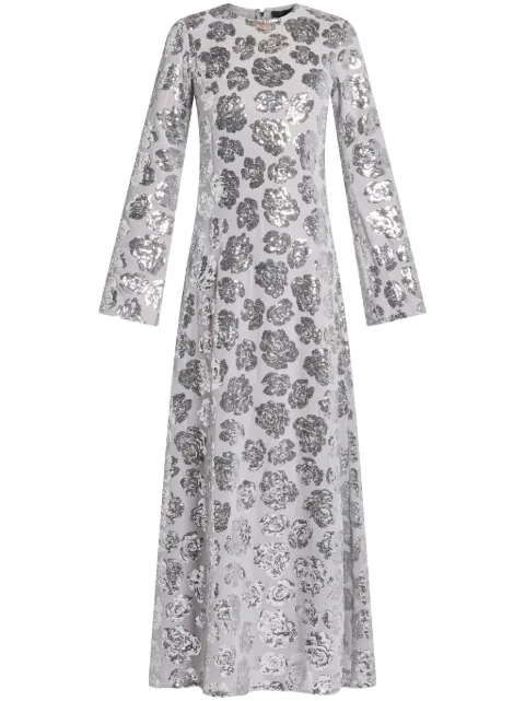 ROTATE BIRGER CHRISTENSEN sequinned chiffon maxi dress
