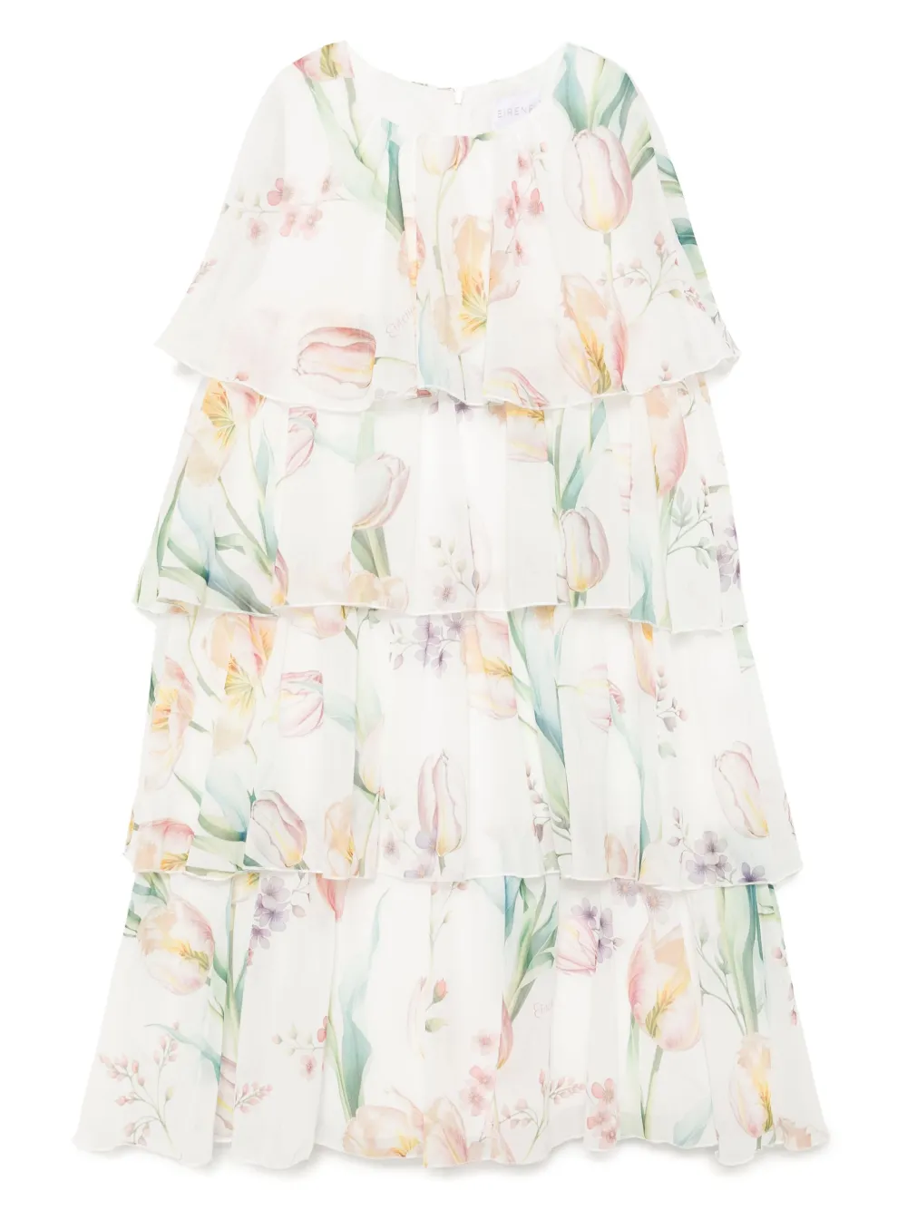 Eirene vestido estampado | blanco | Image 1
