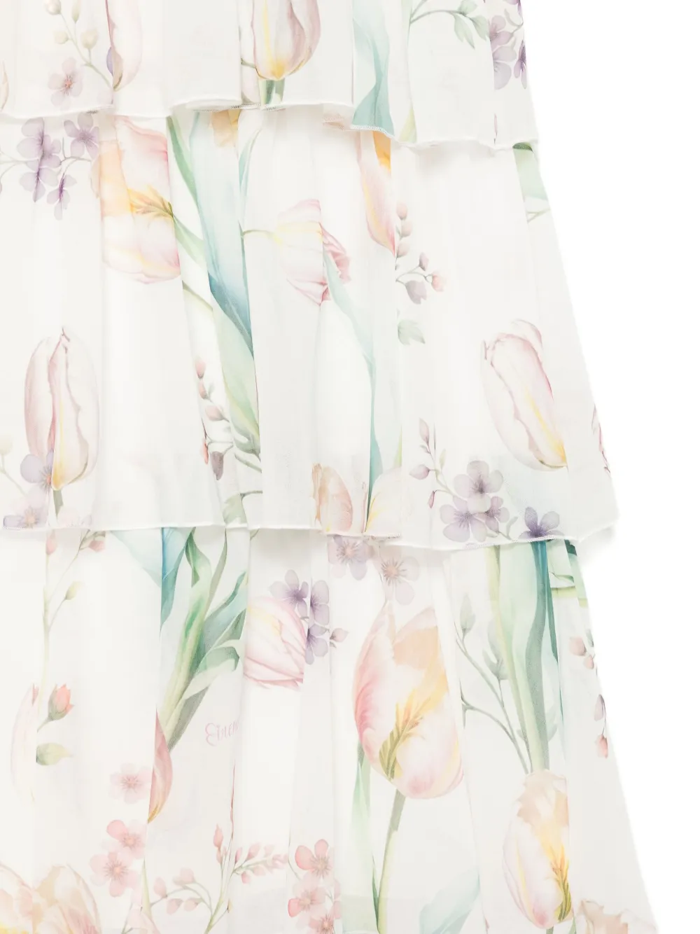 Eirene Jurk met print Wit