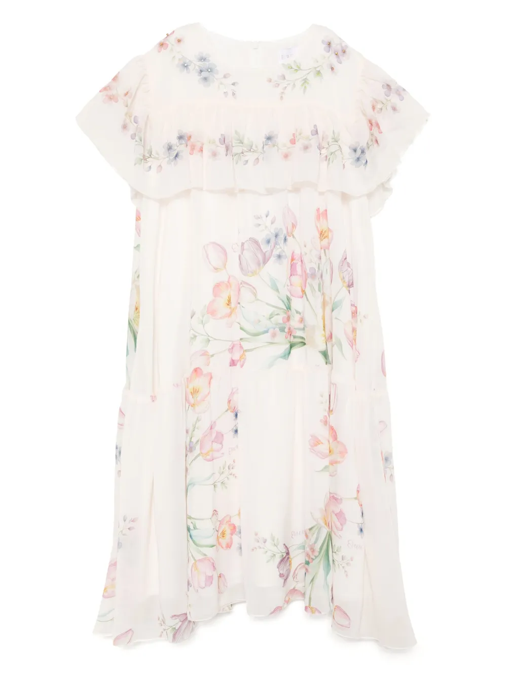 Eirene Jurk met print Wit