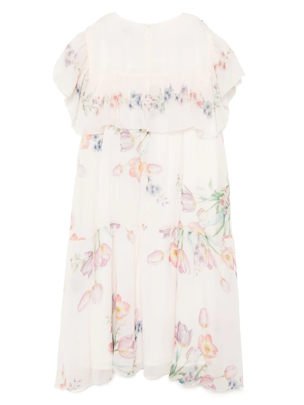 Eirene Jurk met print Wit