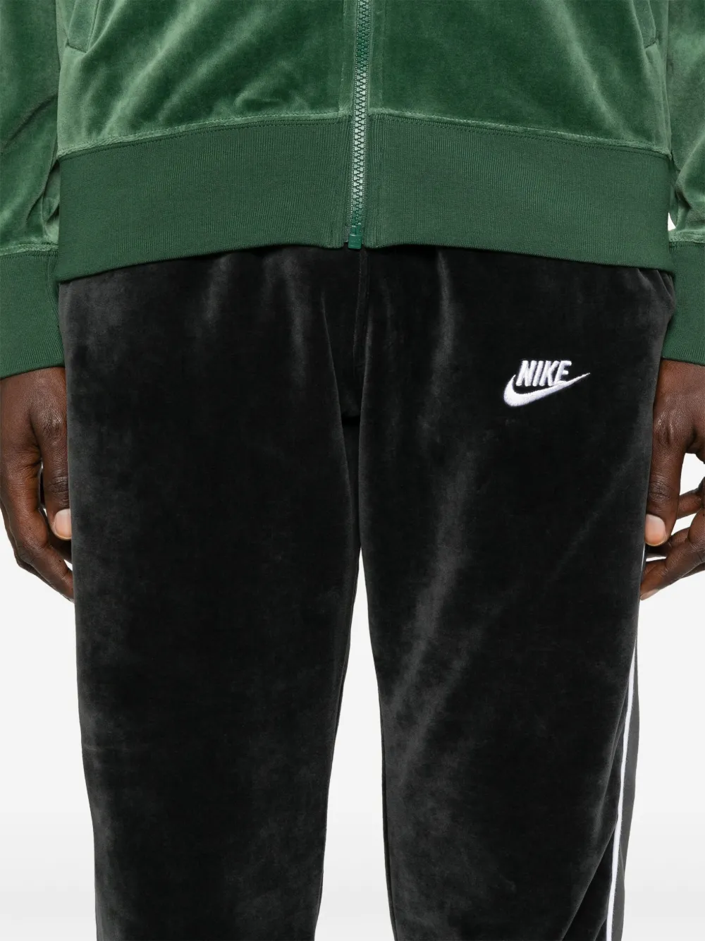 Nike sportswear velour pants best sale