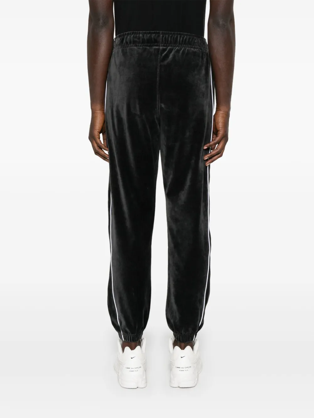 Nike Fluwelen trainingsbroek Zwart