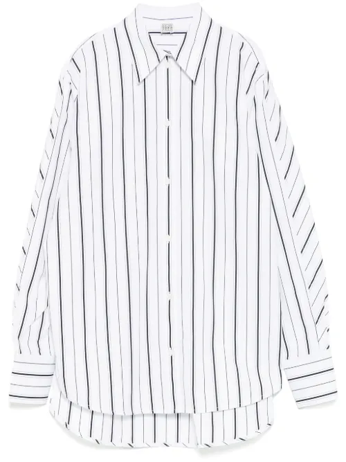 TOTEME chemise à rayures - Blanc - TOTEME - Modalova