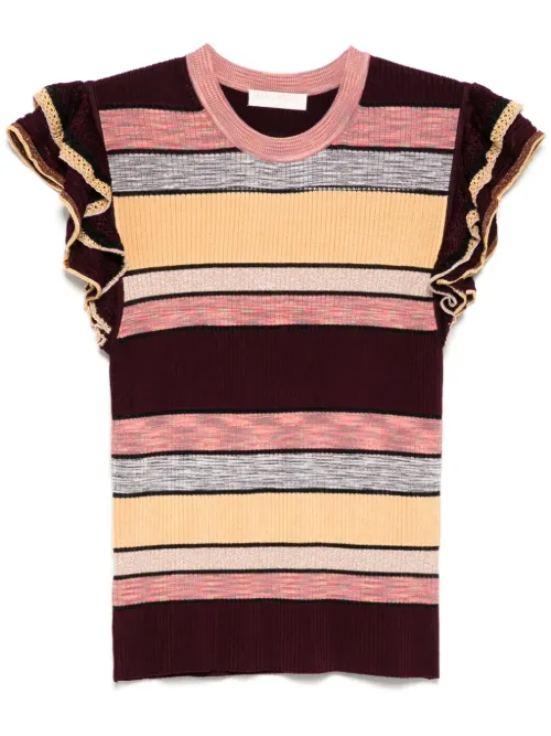 Ulla Johnson haut Cecile - Rouge - Ulla Johnson - Modalova