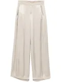 Transit satin palazzo pants - Neutrals