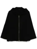 Transit panelled hooded jacket - Black