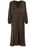 Transit long sleeves dress - Brown