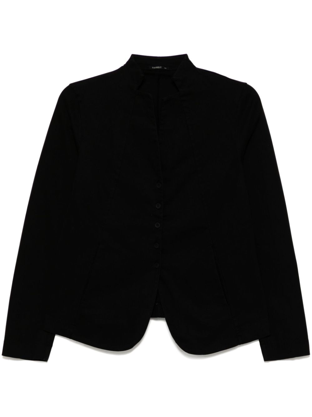 Transit stand-up collar jacket - Black