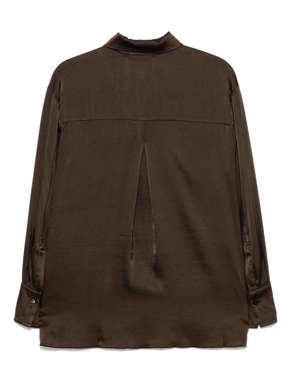 Transit Asymmetrisch blouse - Bruin