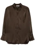 Transit high-low shirt - Brown