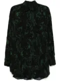 Transit crease effect shirt - Black