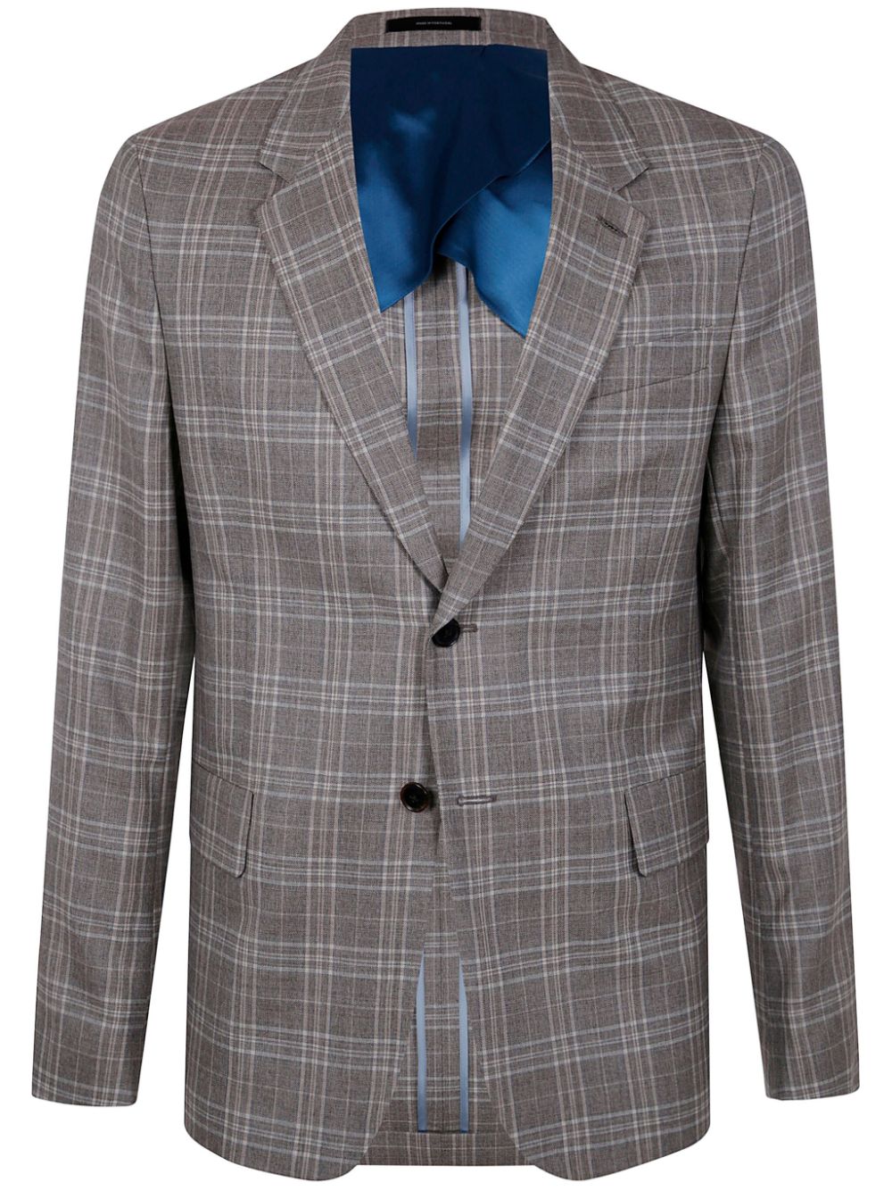 Paul Smith checked blazer - Brown