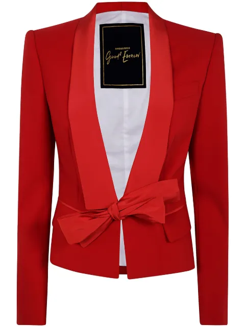 DSQUARED2 tied-front blazer